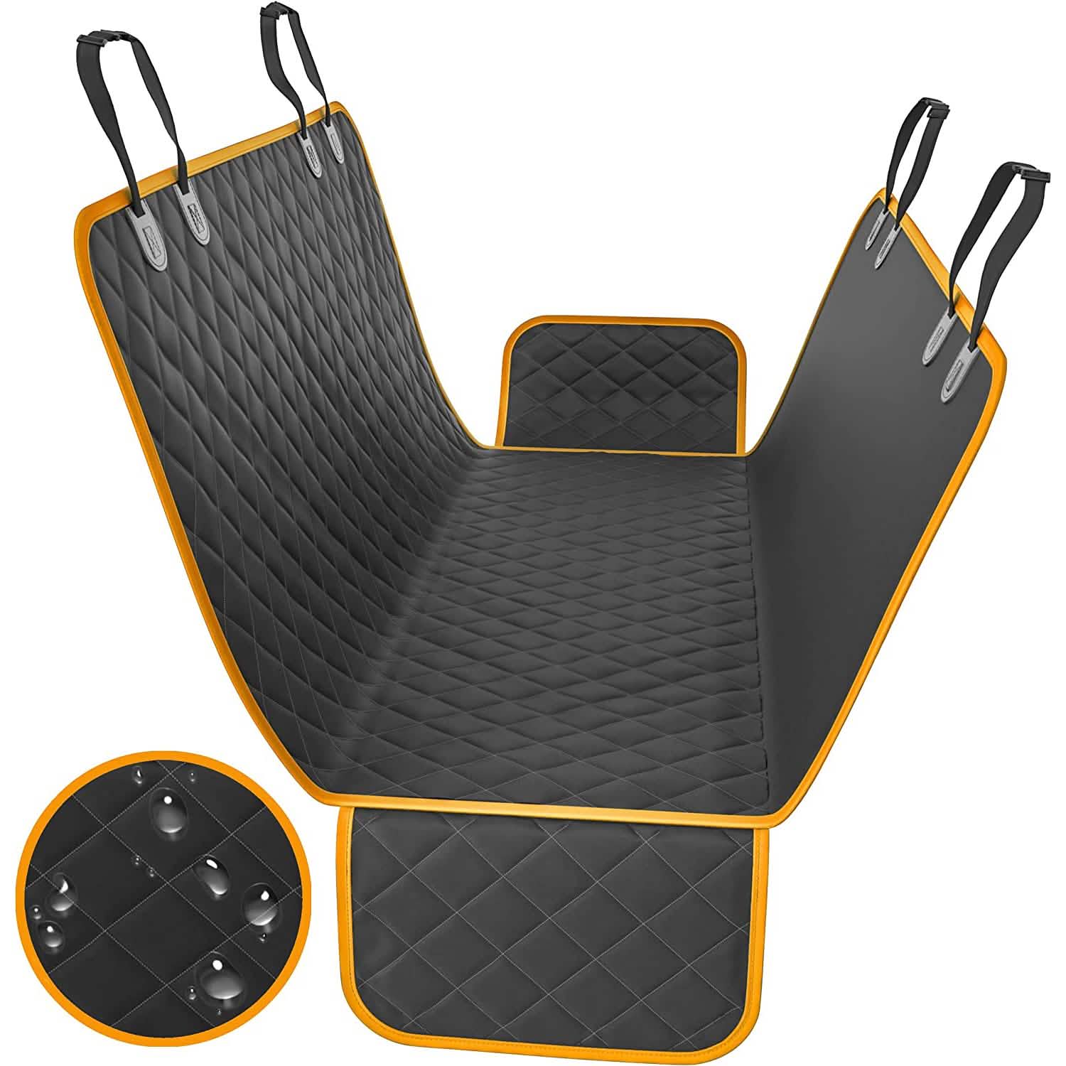 Dog Rear Seat Cover Protector Waterproof Anti-Scratch Anti-Slip Hammock